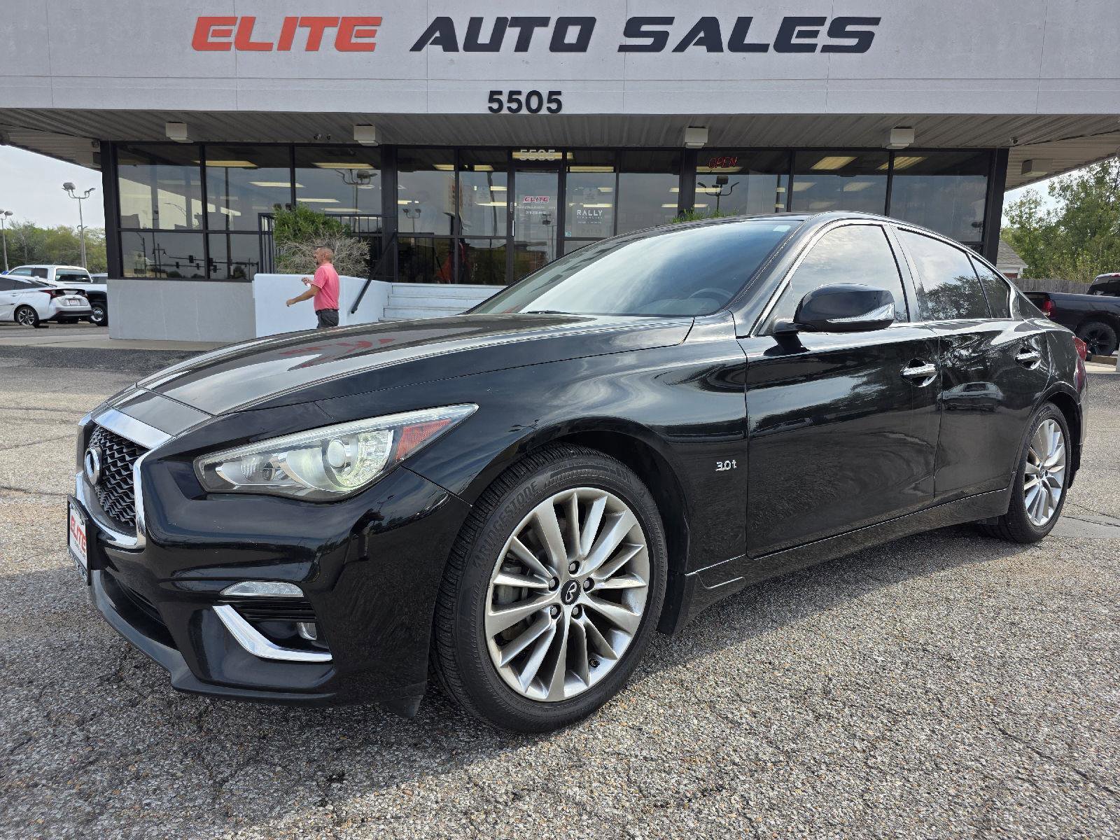 Used 2018 INFINITI Q50 Luxe w/ Essential Package (3.0T Luxe)