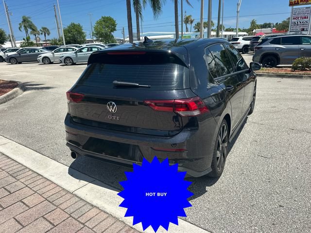 Certified 2023 Volkswagen GTI SE w/ Black Wheel Package FWD image 7