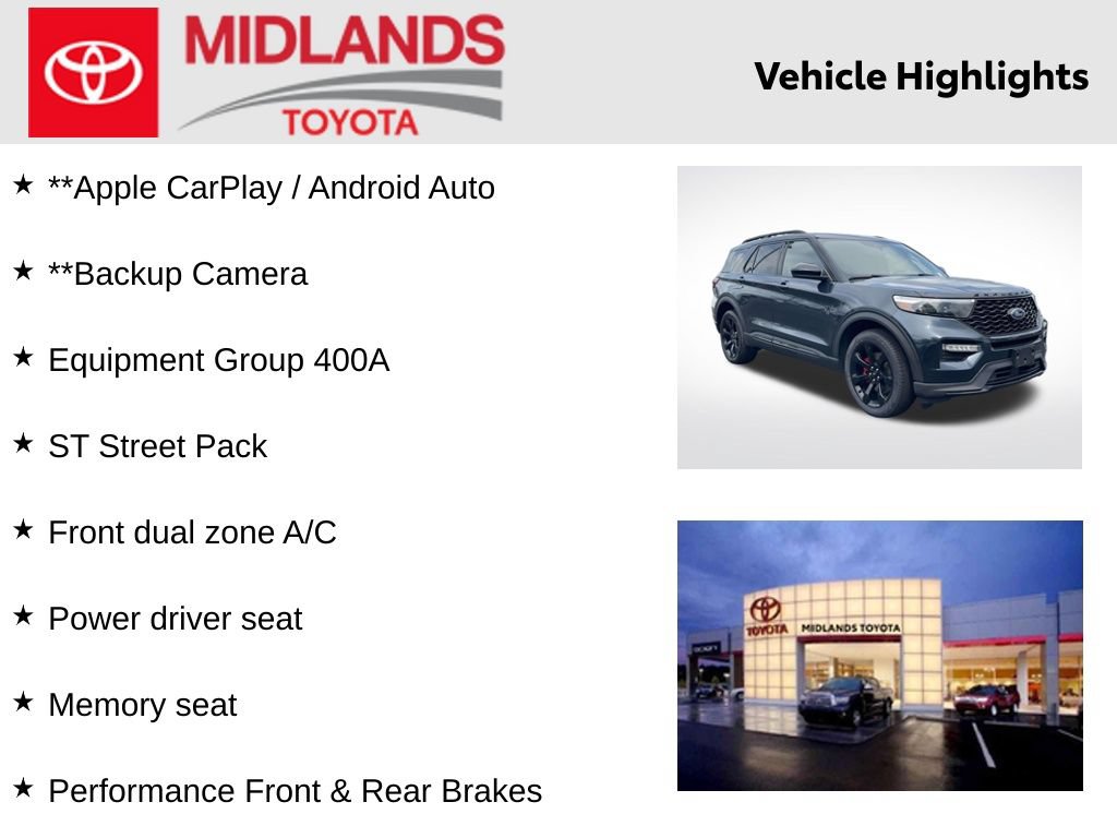 Used 2023 Ford Explorer ST w/ ST Street Pack AWD/4WD image 2