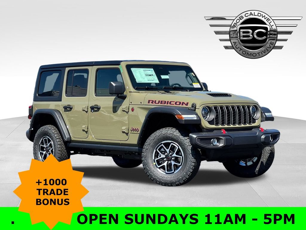 New 2026 Jeep Wrangler Unlimited Rubicon w/ Safety Group AWD/4WD image 1