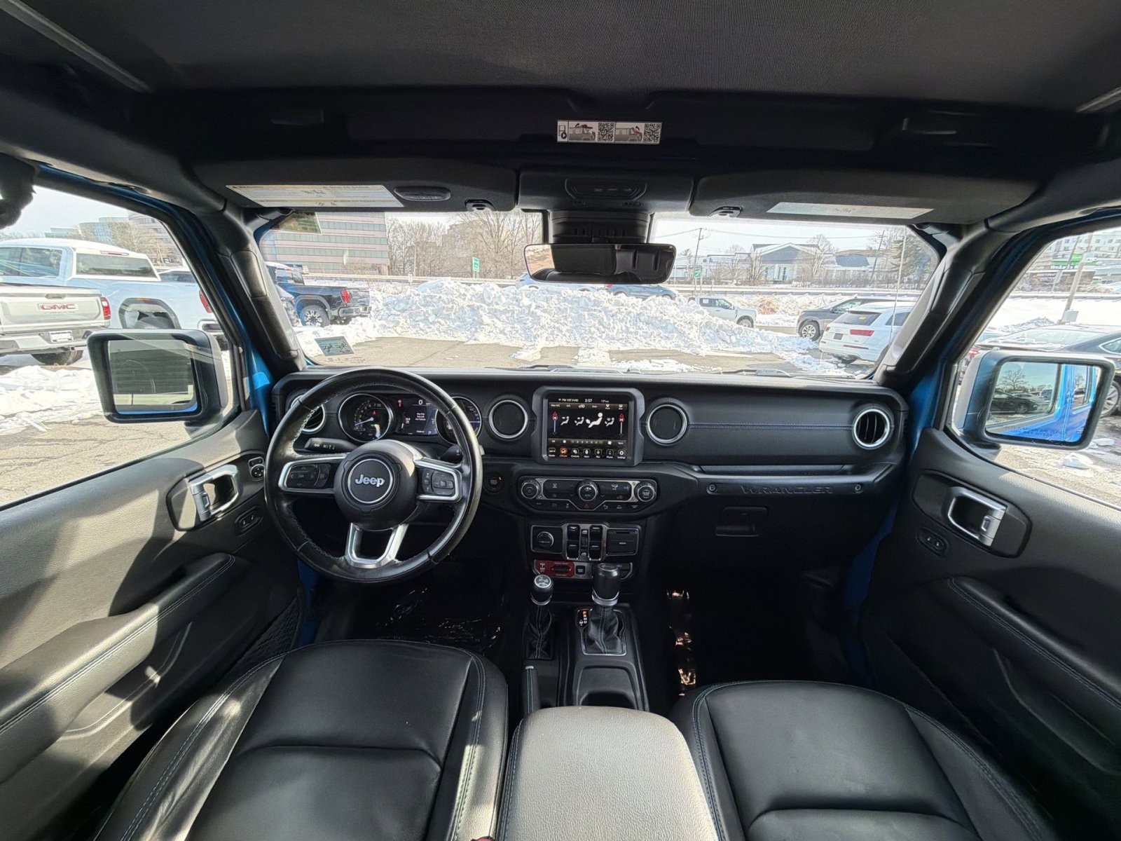 Used 2021 Jeep Wrangler Unlimited Rubicon 4xe w/ Steel Bumper Group image 23