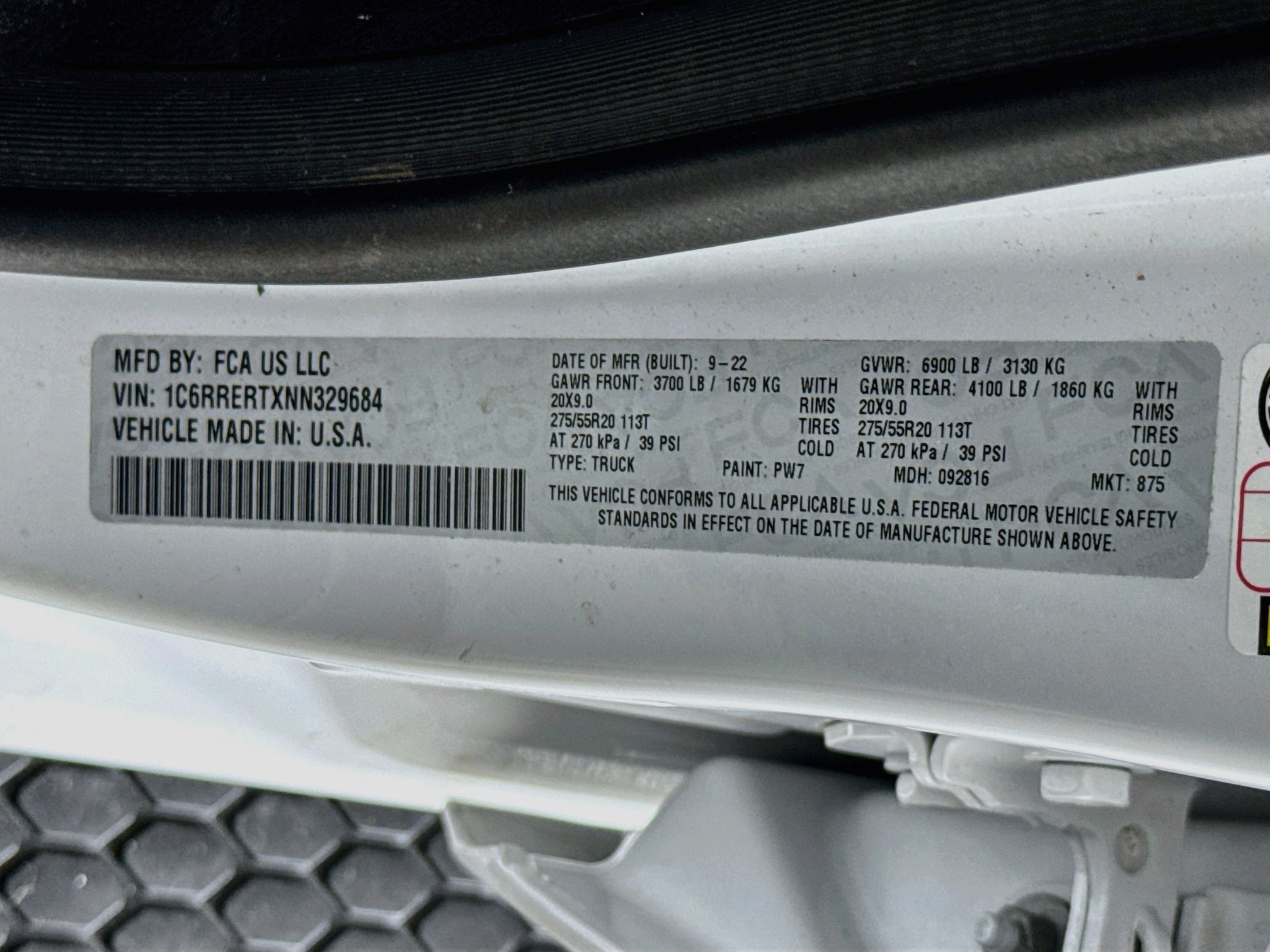 Used 2022 RAM 1500 Laramie w/ Sport Appearance Package RWD image 38