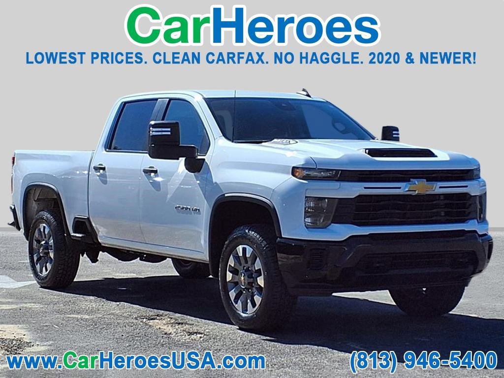 Used 2024 Chevrolet Silverado 2500 Custom w/ Custom Convenience Package