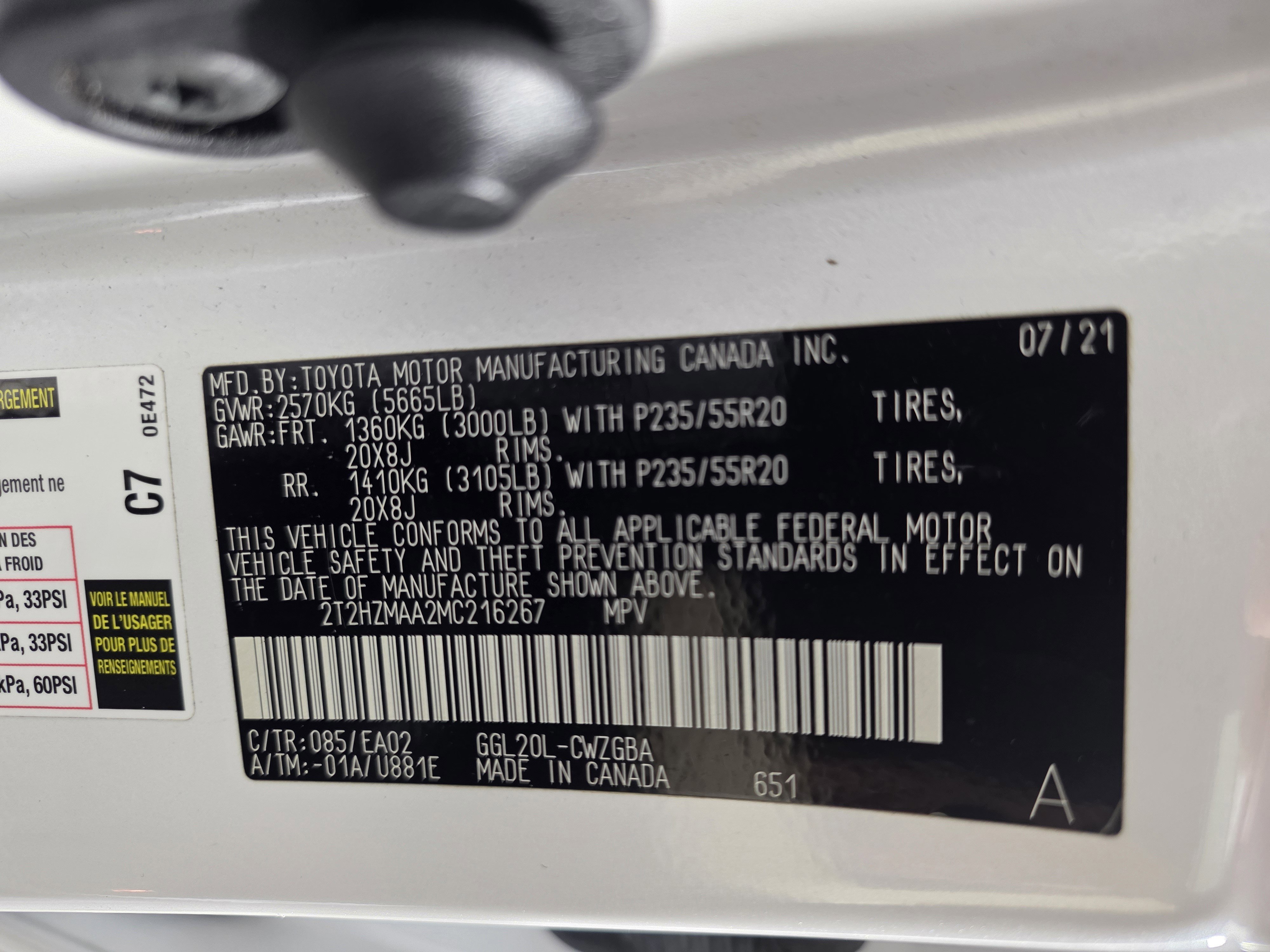 Certified 2021 Lexus RX 350 FWD w/ Premium Package image 32