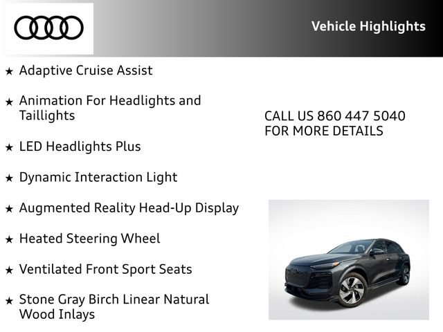 Certified 2025 Audi Q6 e-tron Premium Plus AWD/4WD image 42