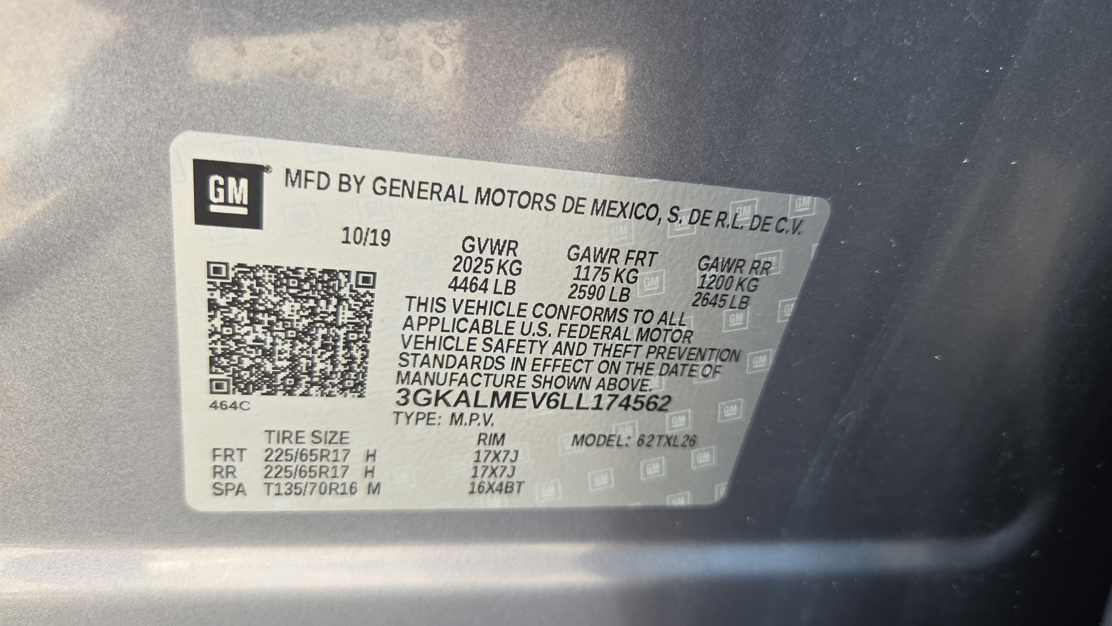 Certified 2020 GMC Terrain SLE FWD image 16