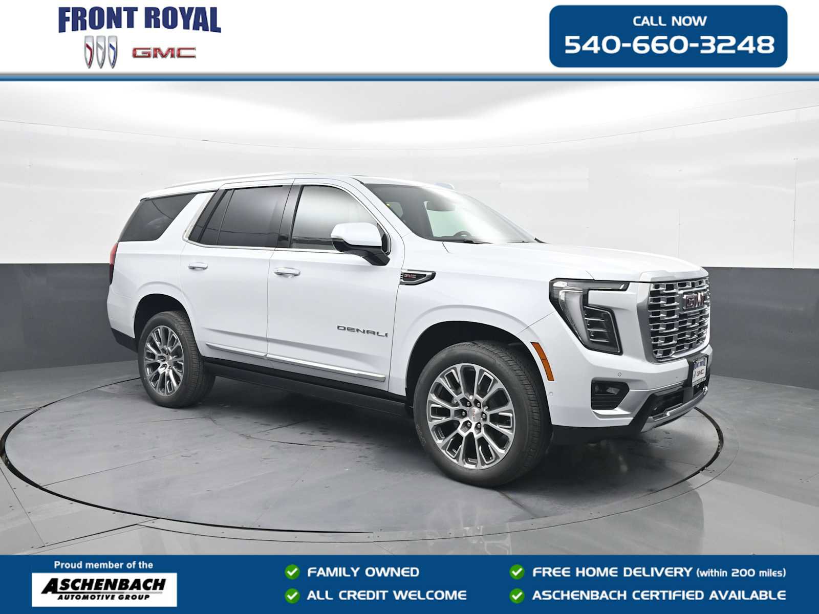 New 2026 GMC Yukon Denali w/ Sun & Power Step Package AWD/4WD image 1