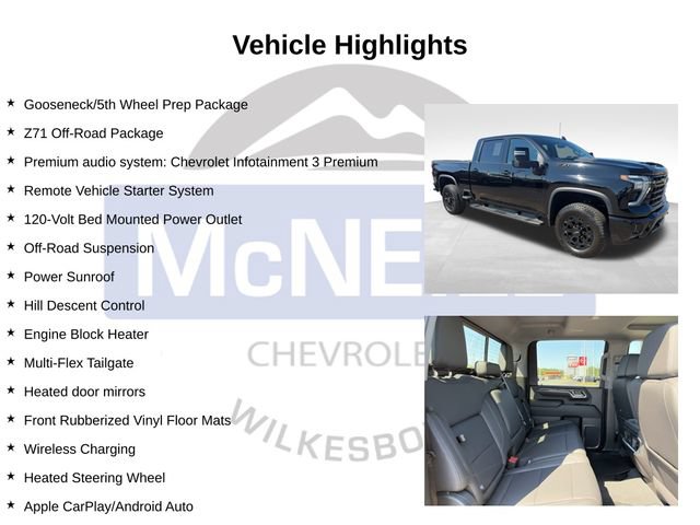 Used 2024 Chevrolet Silverado 2500 LTZ w/ LTZ Plus Package AWD/4WD image 10