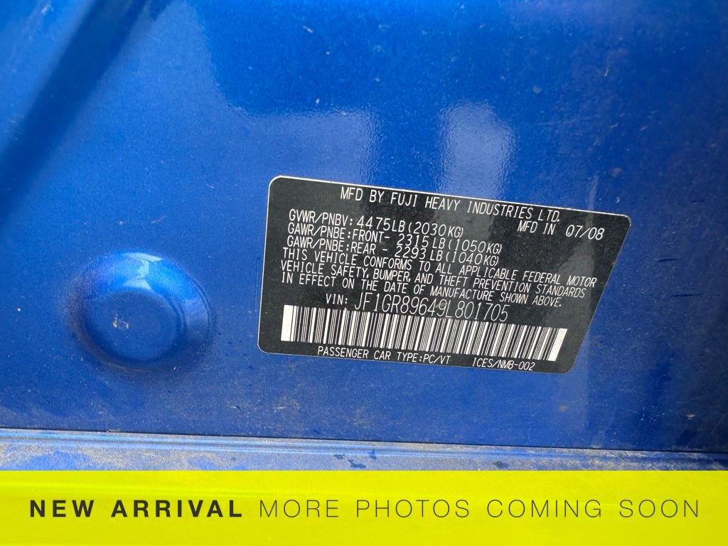 Used 2009 Subaru Impreza WRX STI AWD/4WD image 16