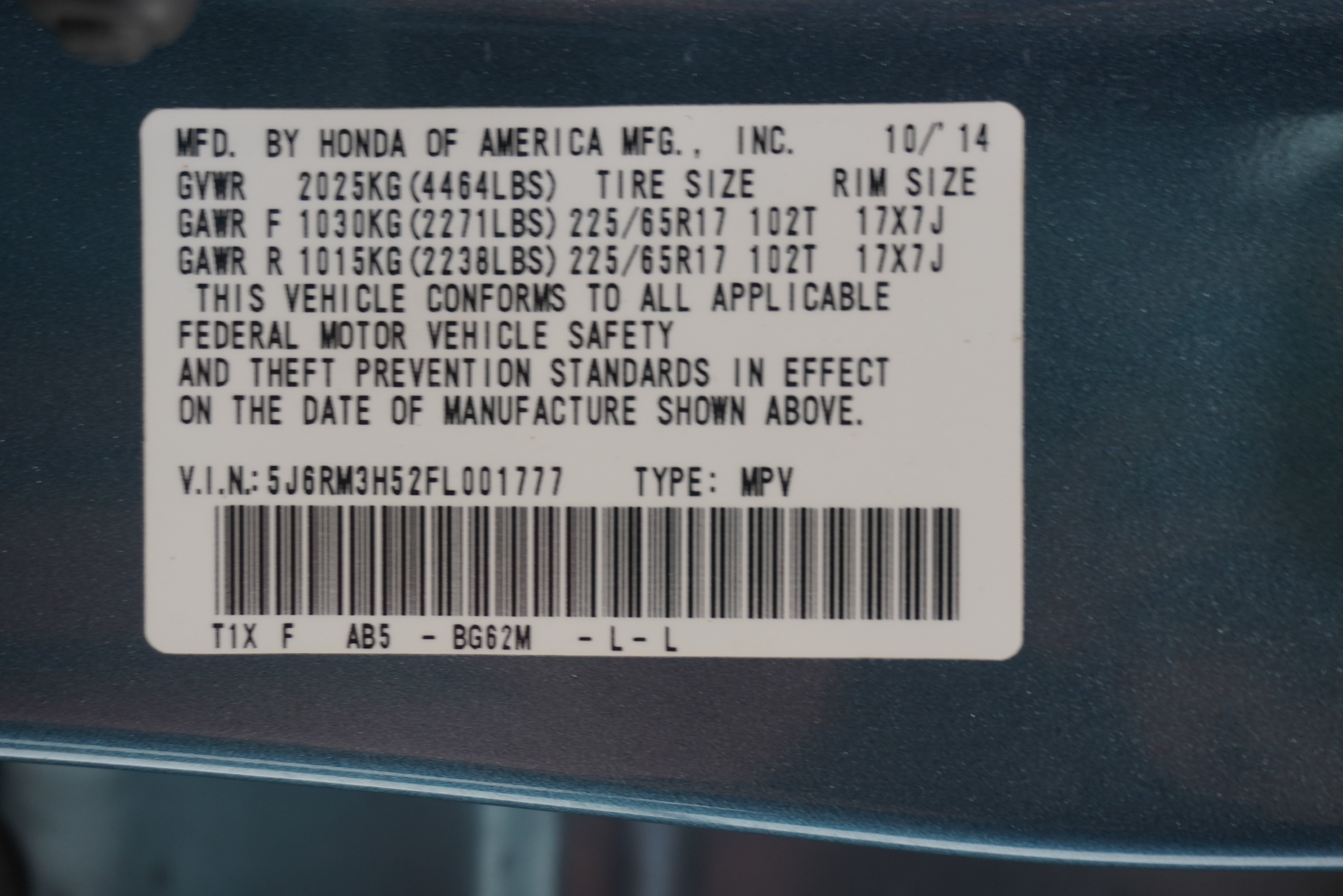 Used 2015 Honda CR-V EX image 32