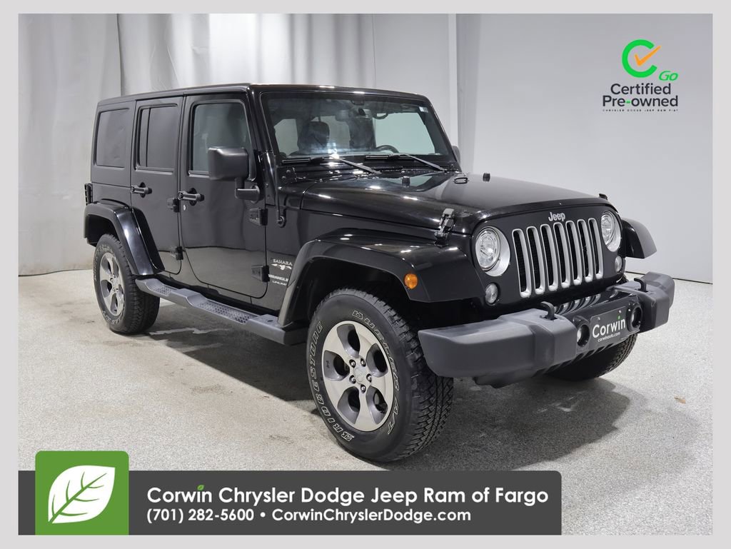 Certified 2018 Jeep Wrangler Unlimited Sahara w/ Trailer Tow Group