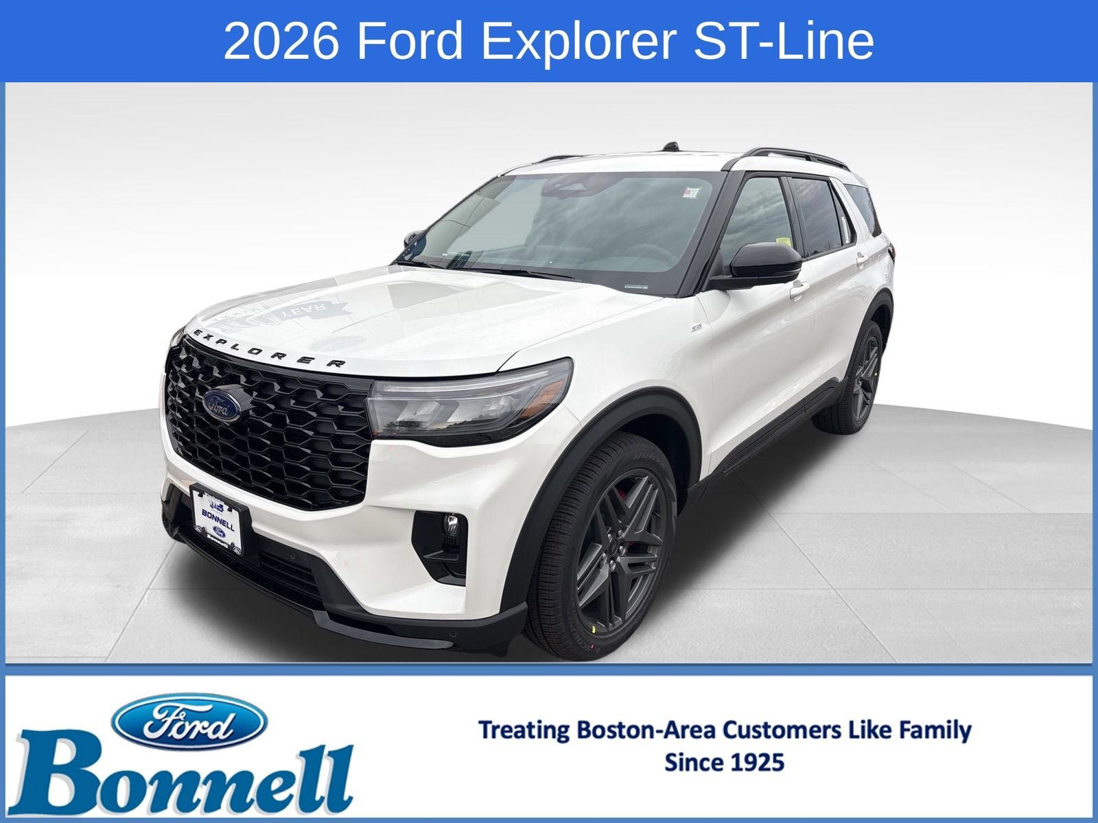 New 2026 Ford Explorer ST-Line