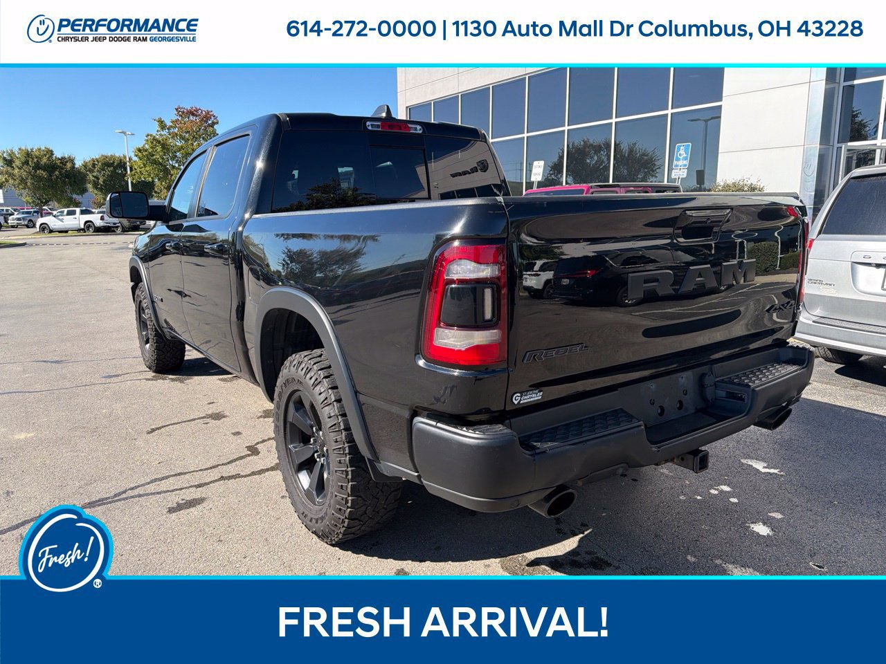 Used 2021 RAM 1500 Rebel w/ Leather & Sound Group AWD/4WD image 8