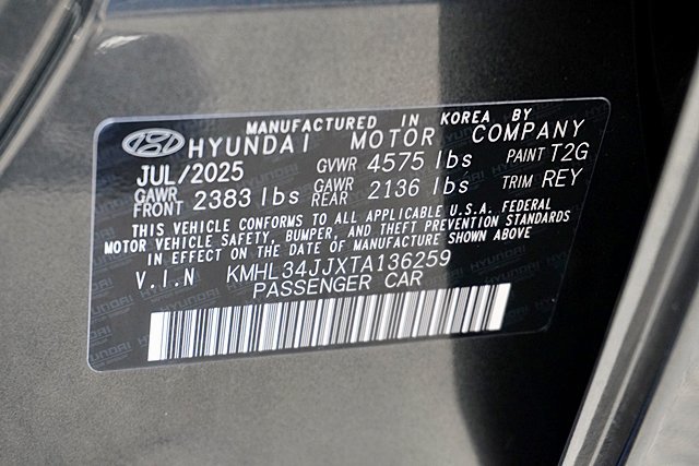 Certified 2026 Hyundai Sonata SEL FWD image 36
