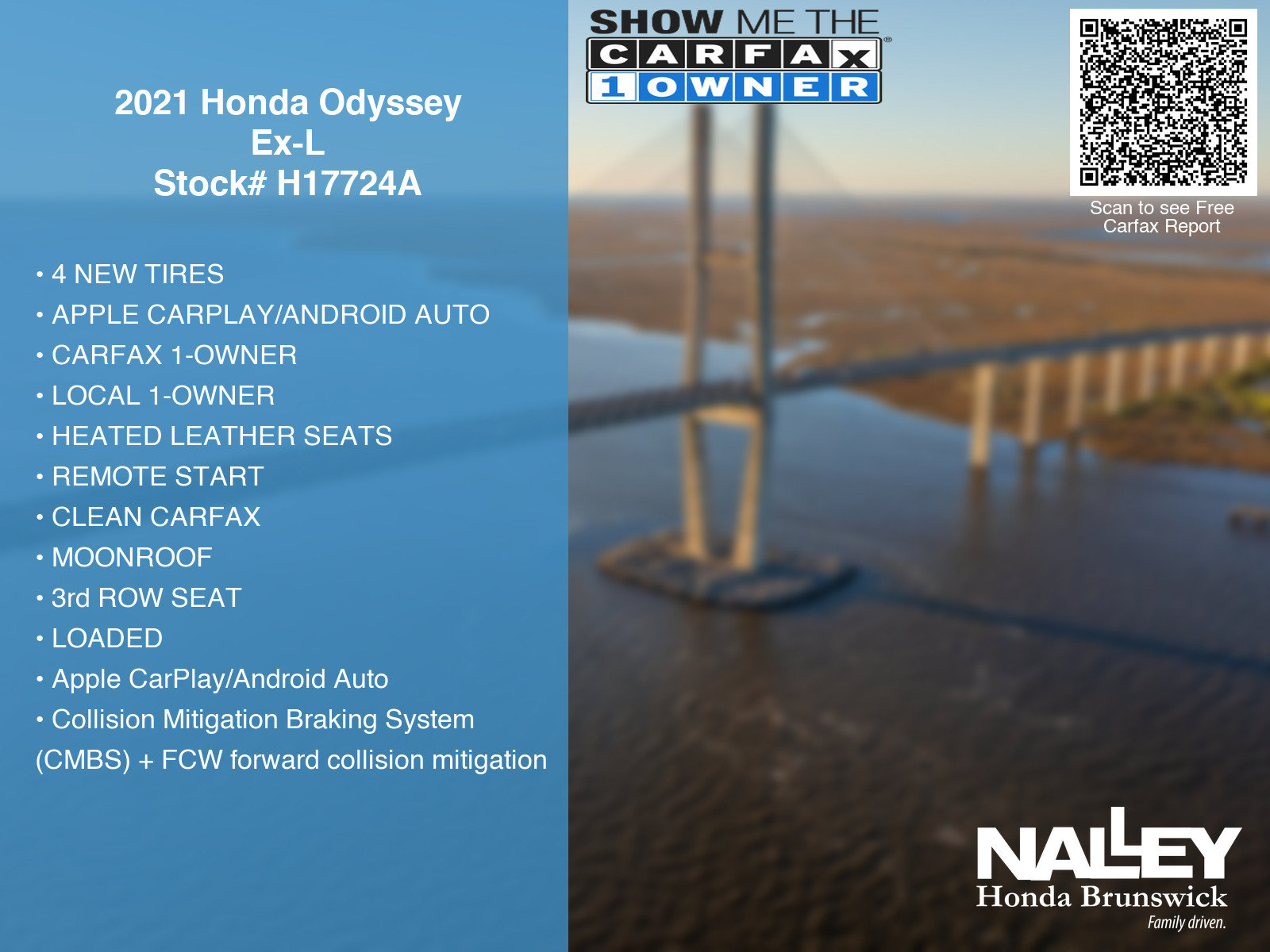 Used 2021 Honda Odyssey EX-L image 7