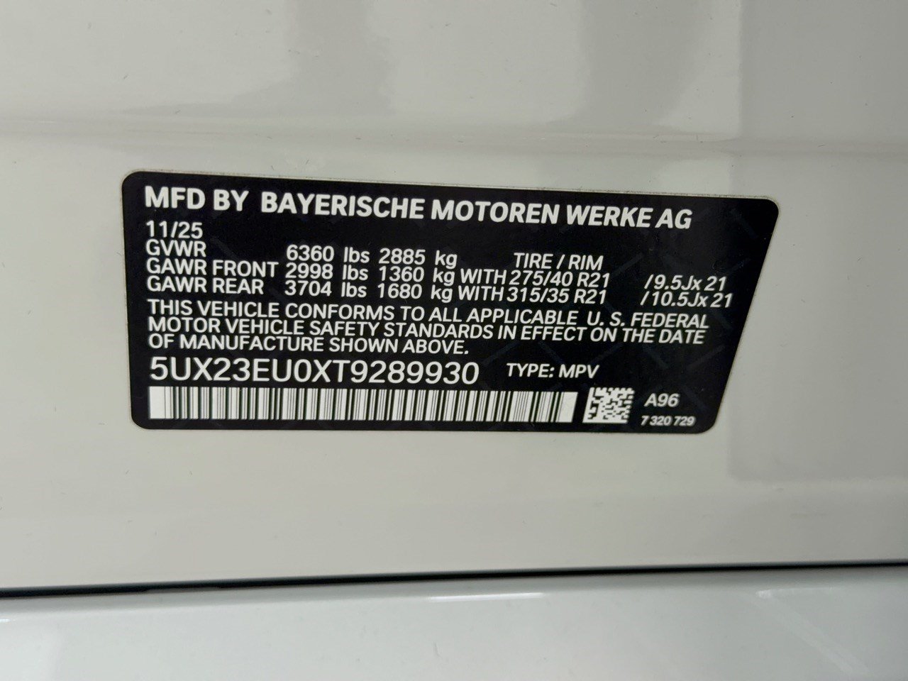 Certified 2026 BMW X5 xDrive40i w/ M Sport Package AWD/4WD image 31