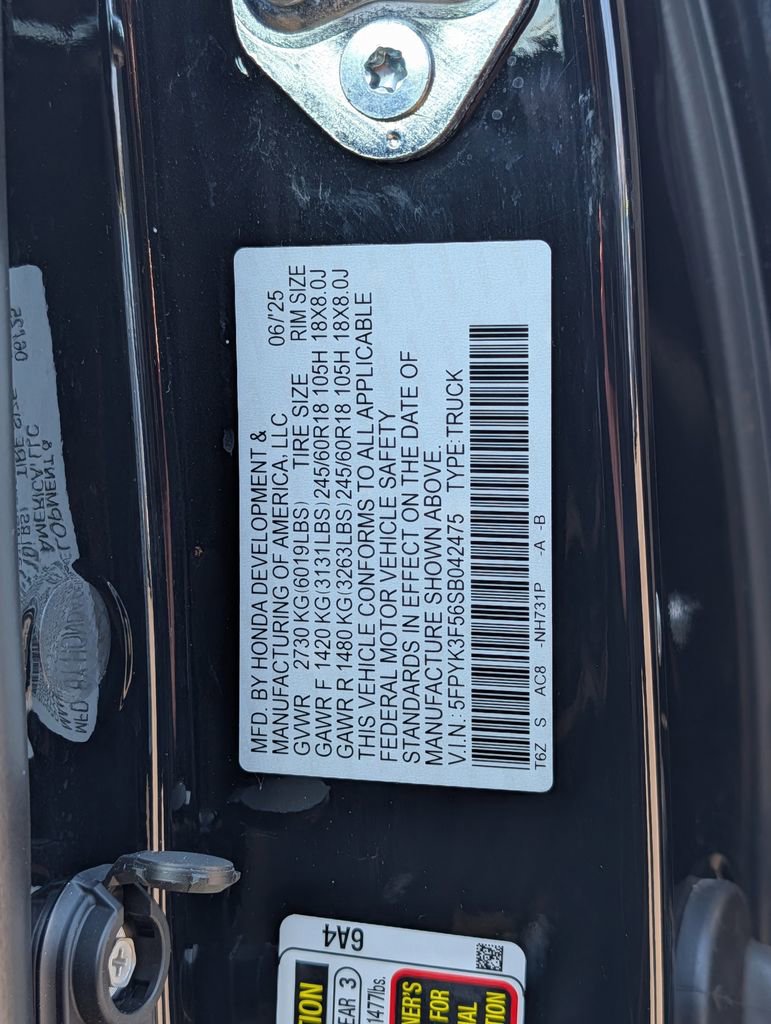 Used 2025 Honda Ridgeline RTL image 43