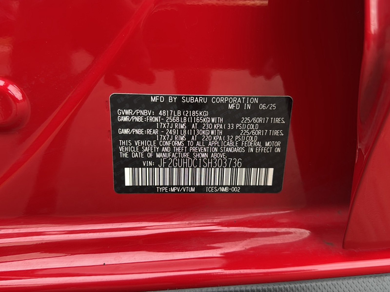 Certified 2025 Subaru Crosstrek 2.5i Premium AWD/4WD image 43