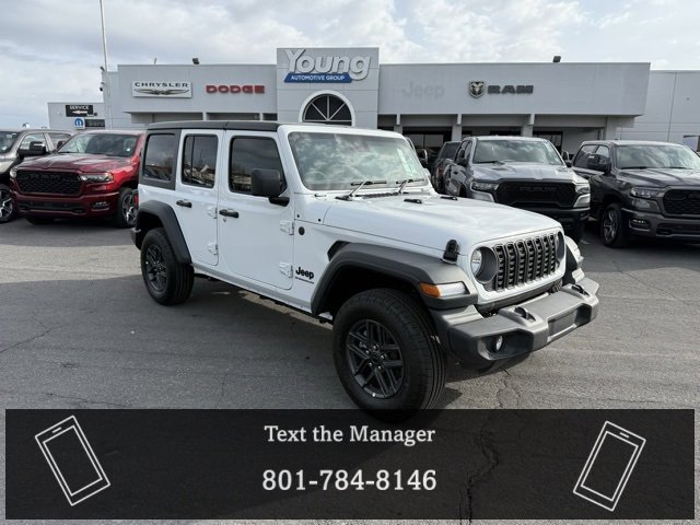 New 2025 Jeep Wrangler Unlimited Sport w/ Convenience Group
