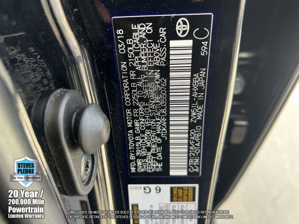 Used 2018 Toyota Prius Two image 35