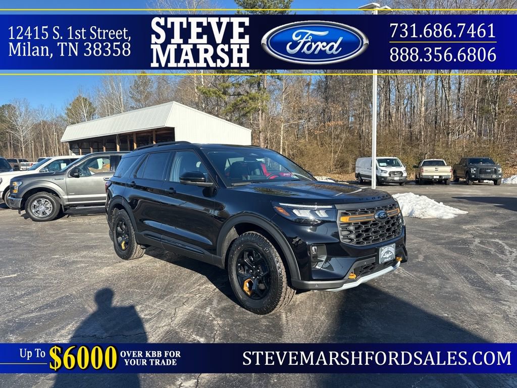 New 2026 Ford Explorer Tremor w/ Tremor Ultimate Package