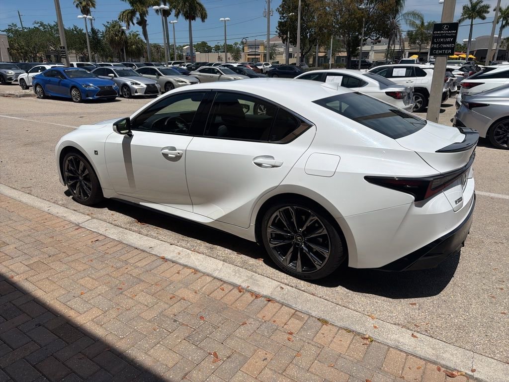 Used 2021 Lexus IS 350 F Sport w/ Navigation Package RWD image 7