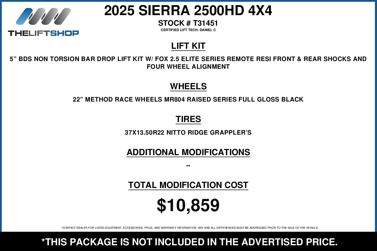 Used 2025 GMC Sierra 2500 AT4 w/ AT4 Premium Plus Package image 2