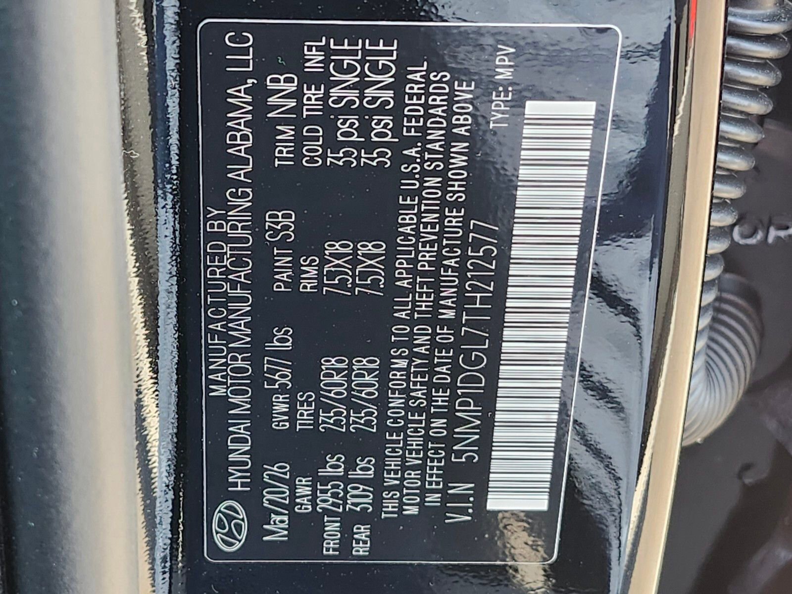 New 2026 Hyundai Santa Fe SE image 32