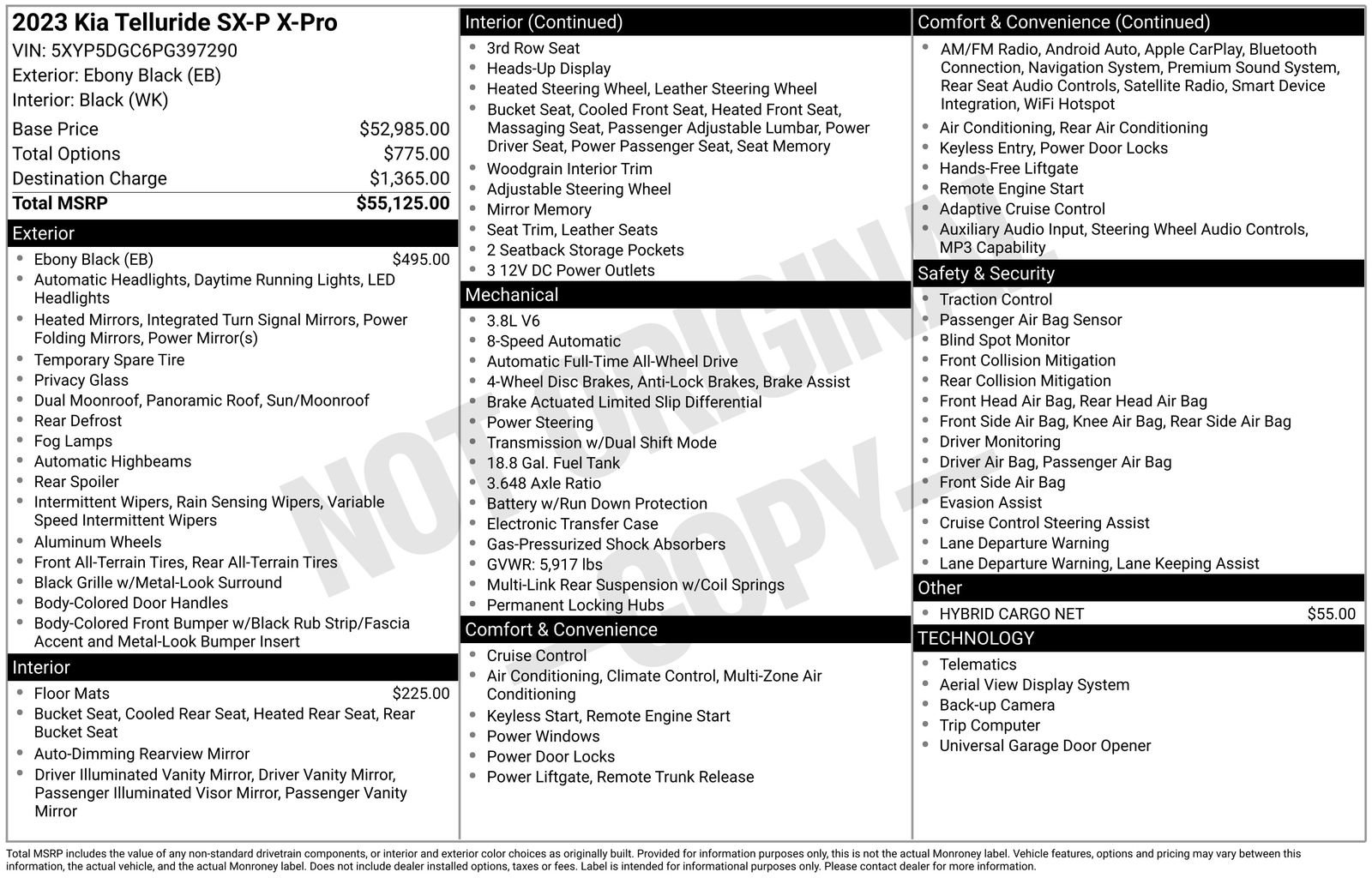 Used 2023 Kia Telluride SX Prestige X-Pro image 41