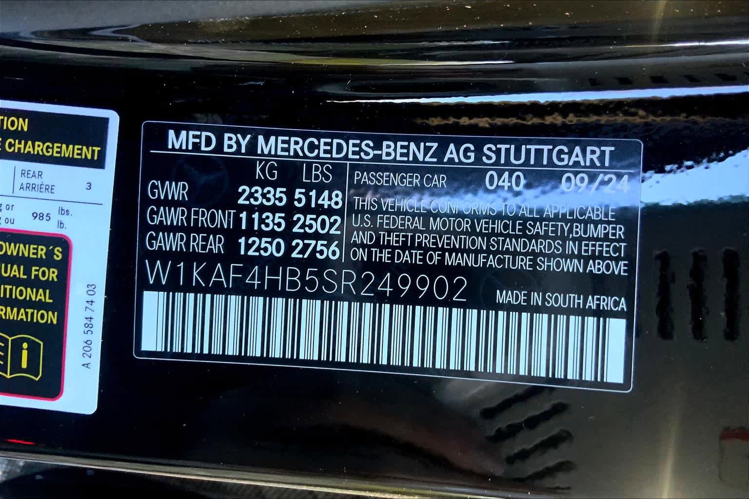 Used 2025 Mercedes-Benz C 300 4MATIC Sedan image 13