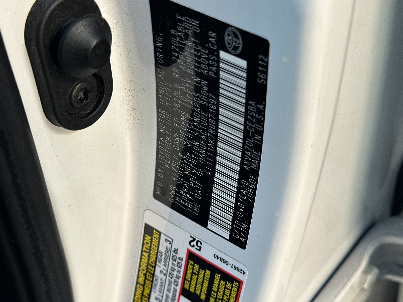 Used 2024 Toyota Camry SE w/ Convenience Package FWD image 25