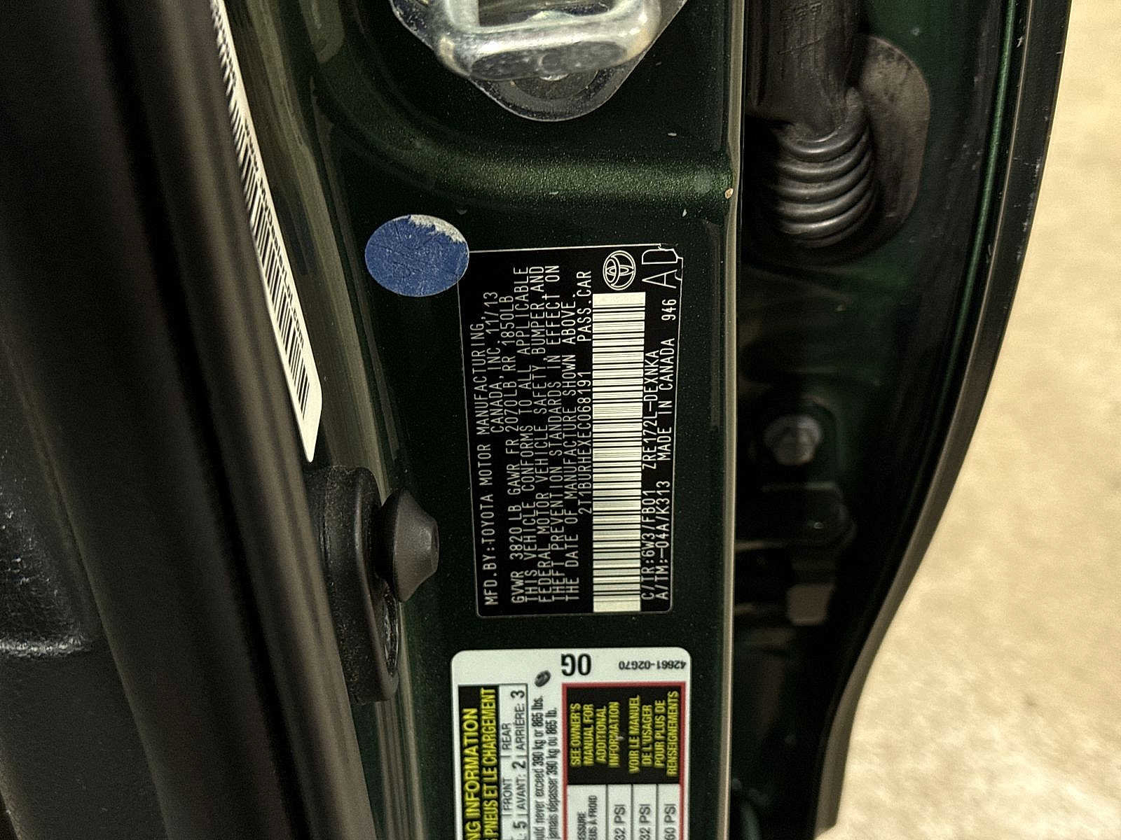 Used 2014 Toyota Corolla LE FWD image 13