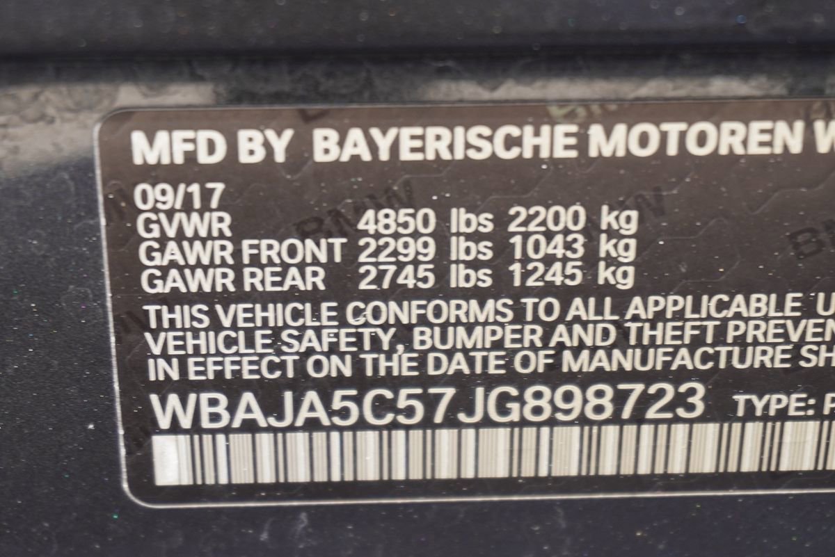 Used 2018 BMW 530i RWD image 34