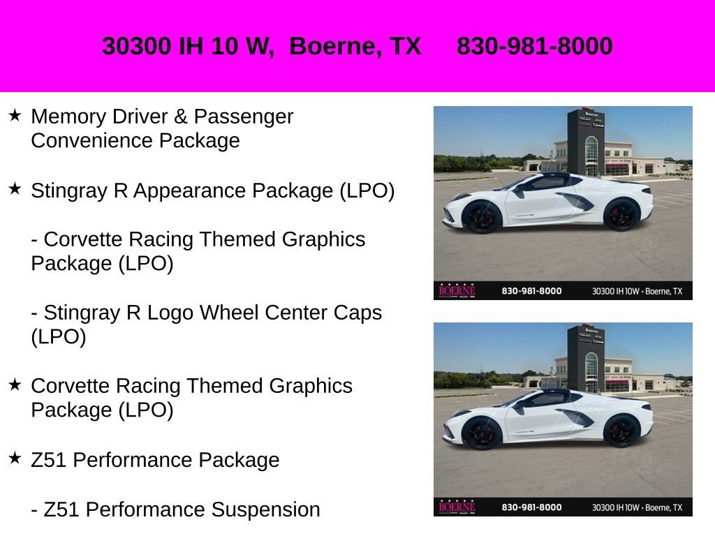 Used 2022 Chevrolet Corvette Stingray Preferred Cpe w/ Z51 Performance Package RWD image 19