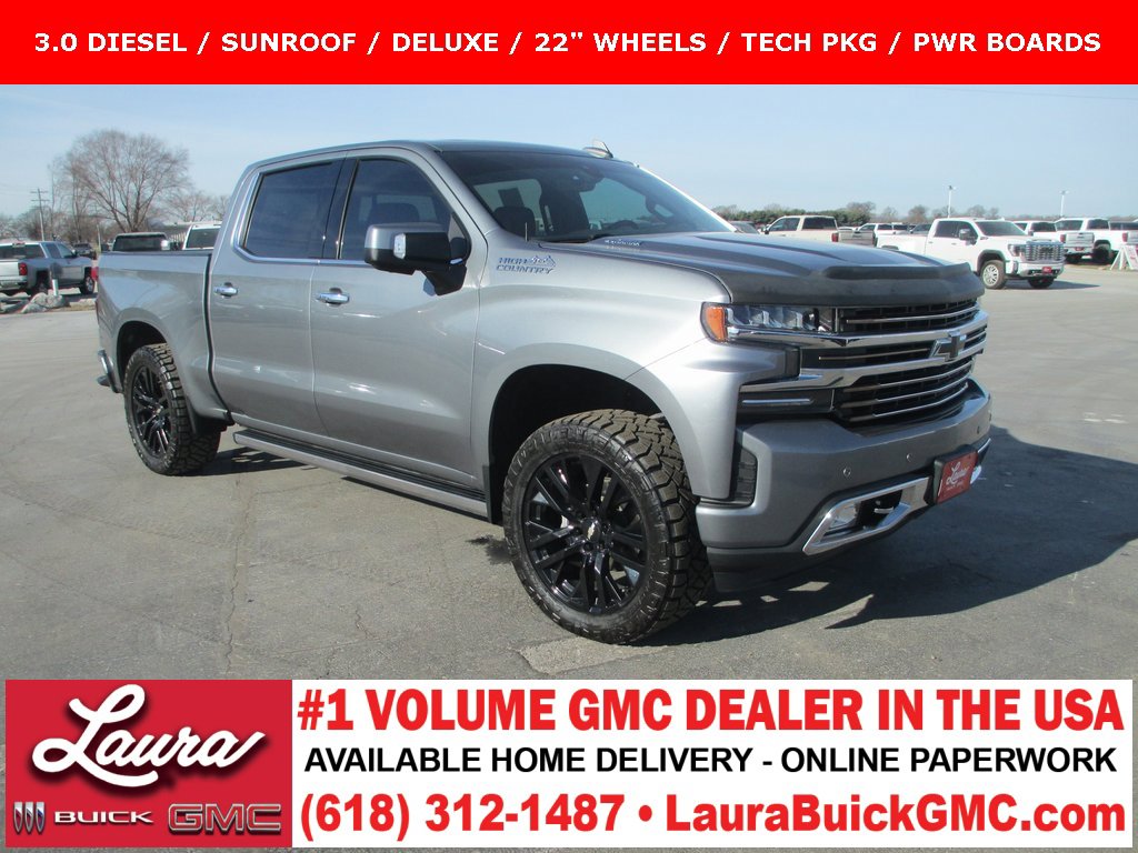 Used 2020 Chevrolet Silverado 1500 High Country w/ Technology Package image 1