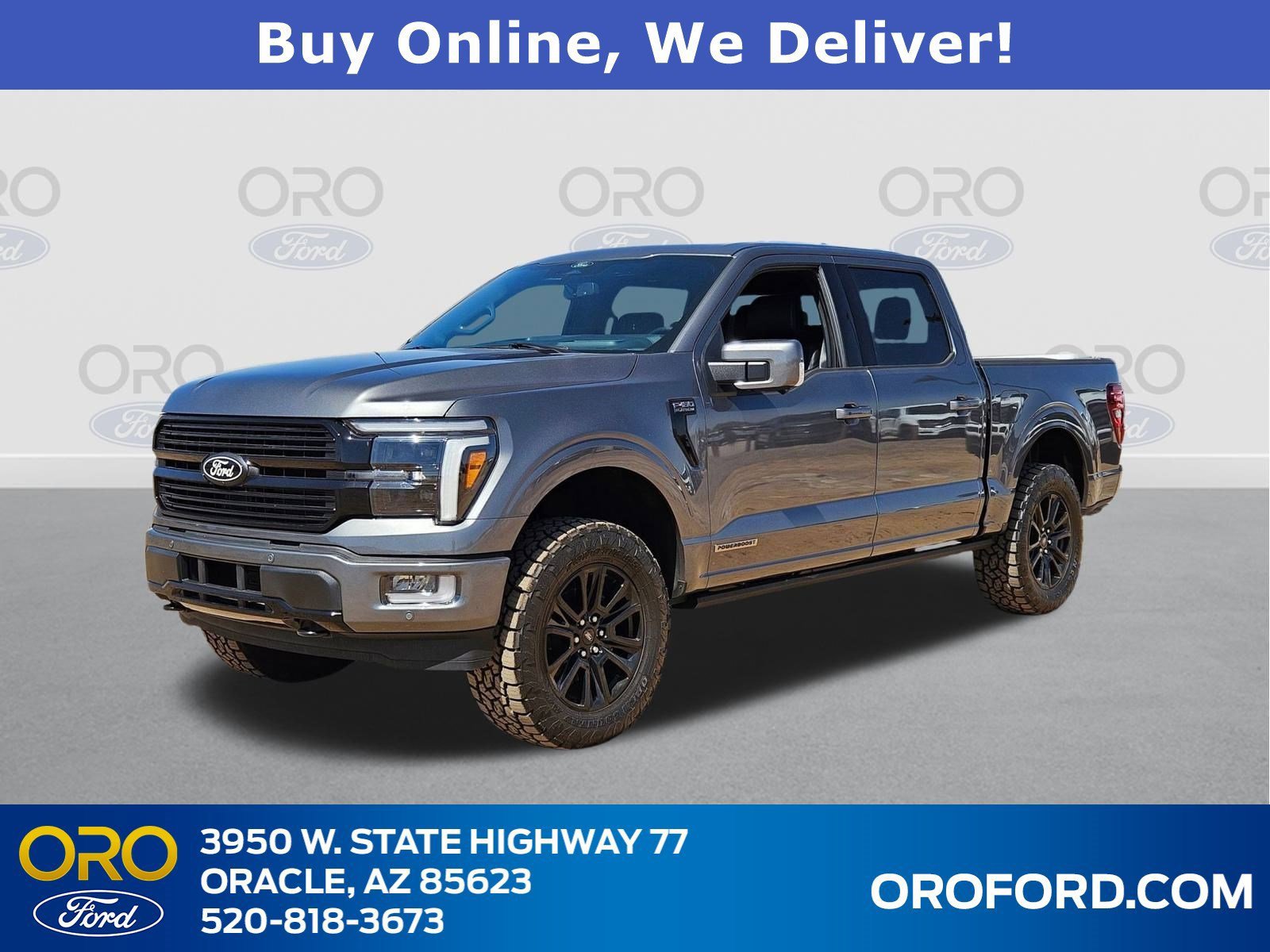 New 2025 Ford F150 Platinum w/ Equipment Group 702A High