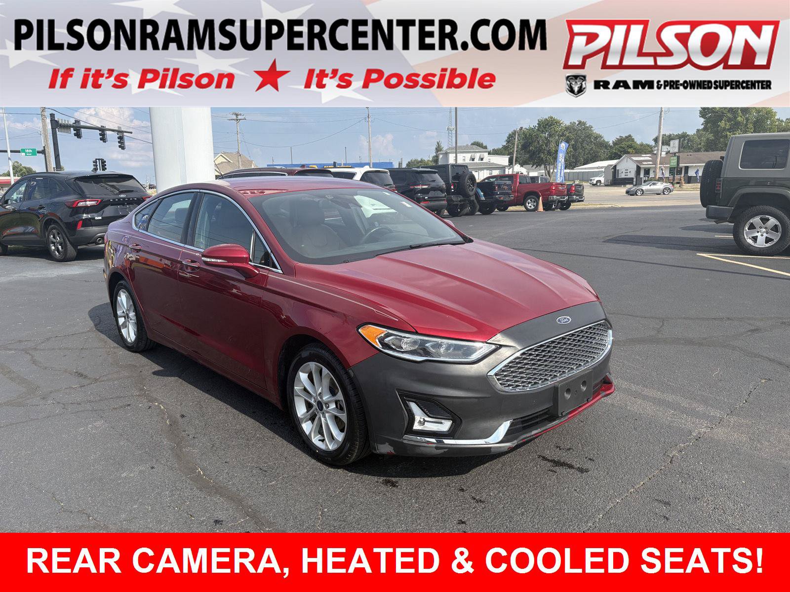 Used 2019 Ford Fusion Energi Titanium FWD image 1