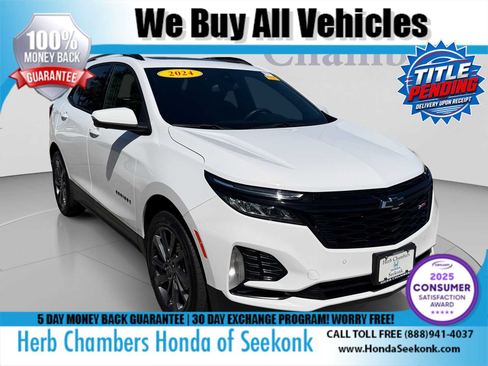 Used 2024 Chevrolet Equinox RS AWD/4WD image 1