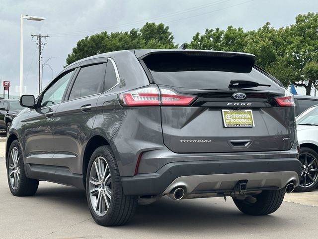 Used 2022 Ford Edge Titanium w/ Class II Trailer Tow Package AWD/4WD image 3