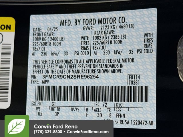 New 2025 Ford Bronco Sport Outer Banks w/ Outer Banks Tech Package+ AWD/4WD image 36