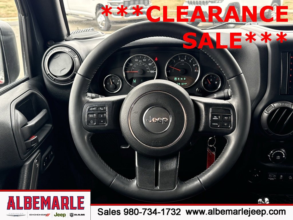 Used 2017 Jeep Wrangler Unlimited Sport w/ Quick Order Package 24S image 34