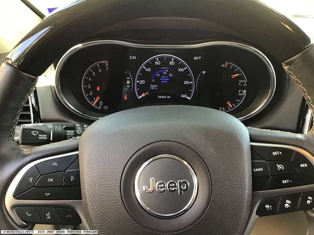 Used 2020 Jeep Grand Cherokee Overland RWD image 13