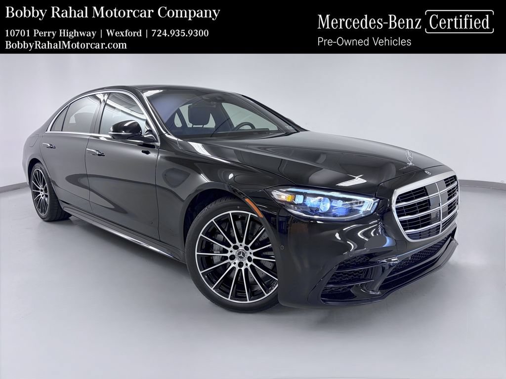 Used 2021 Mercedes-Benz S 580 4MATIC Sedan image 1