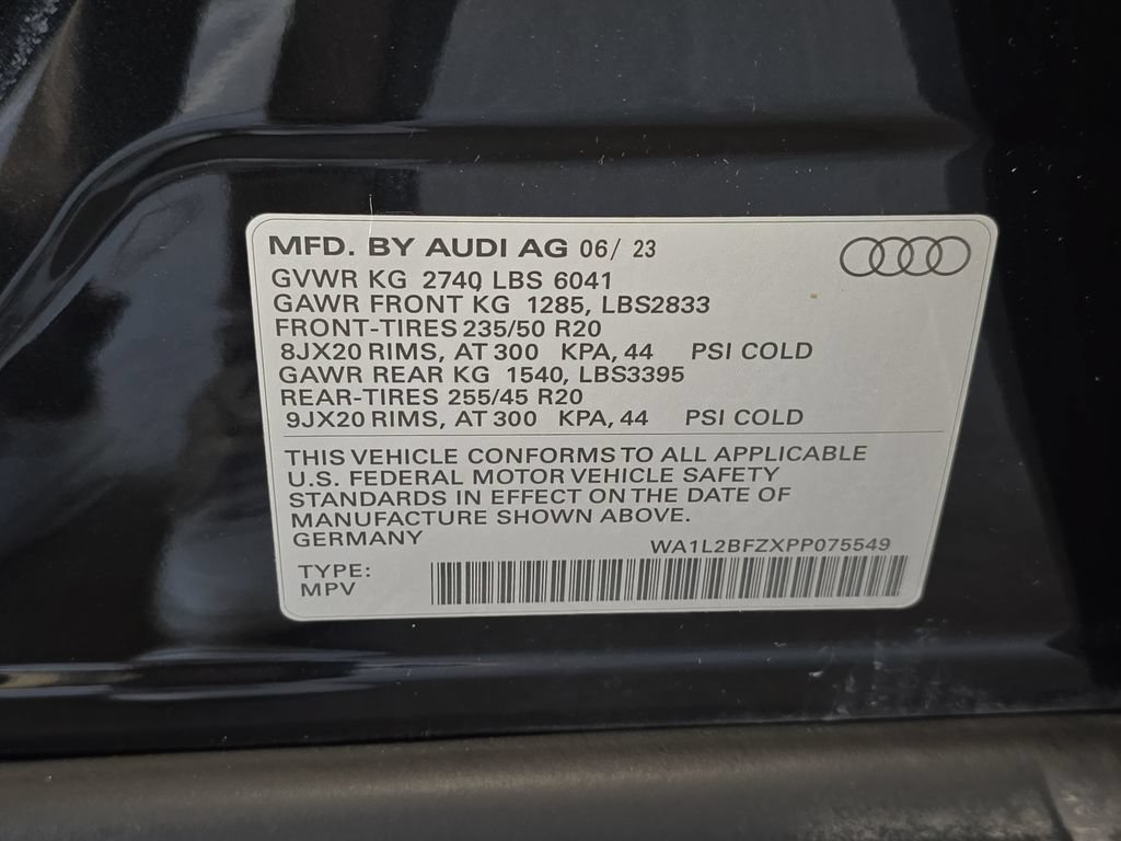 Certified 2023 Audi Q4 e-tron Premium Plus AWD/4WD image 39
