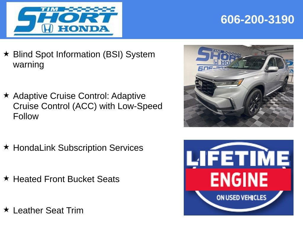 New 2025 Honda Pilot Touring image 8