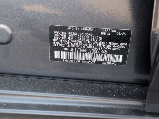 New 2026 Subaru WRX Premium AWD/4WD image 35