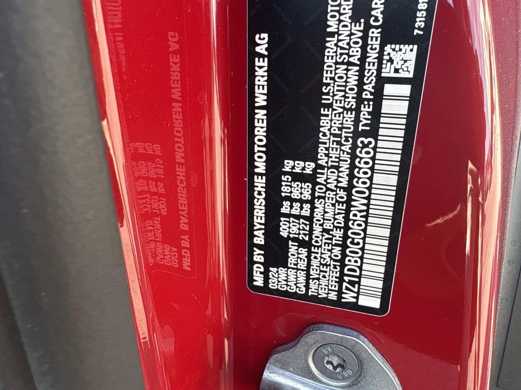 Certified 2024 Toyota Supra Premium w/ Driver Assist Package RWD image 10