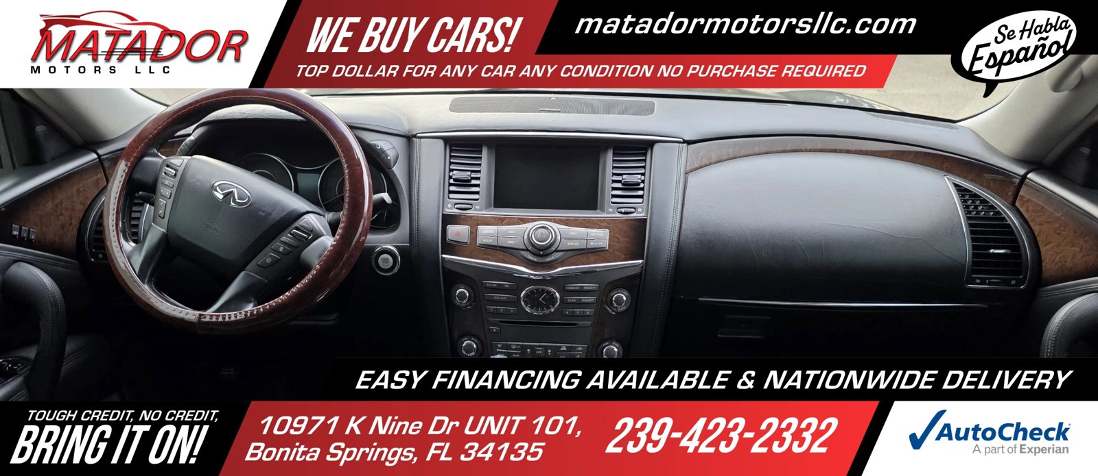 Used 2011 INFINITI QX56 4WD w/ Deluxe Touring Pkg image 20