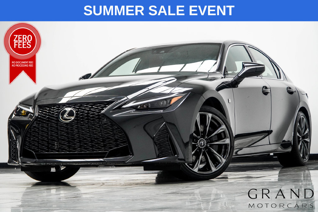 Used 2024 Lexus IS 350 F Sport w/ Memory Package