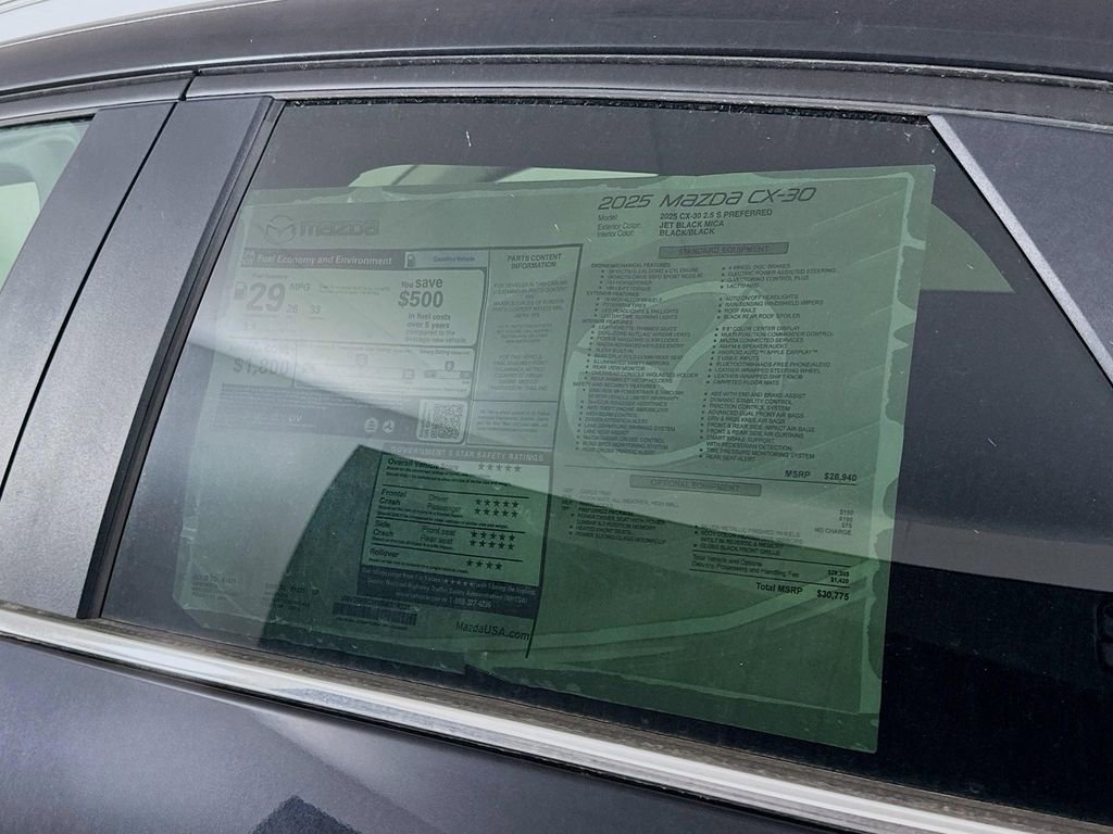 New 2025 MAZDA CX-30 AWD 2.5 S w/ Preferred Package image 12